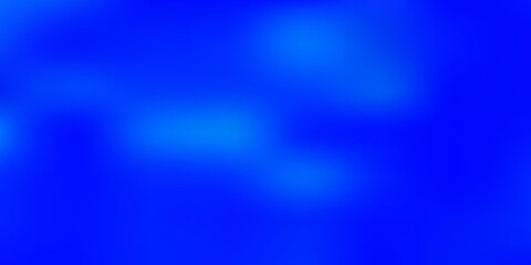 Dark blue vector gradient blur template.