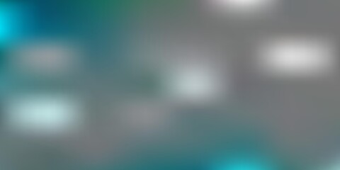 Light blue, green vector blurred template.