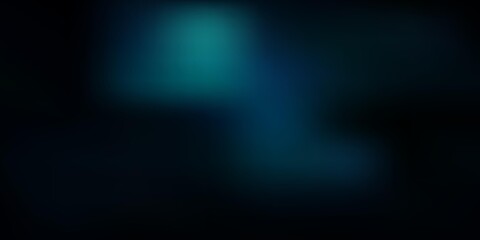 Obraz premium Dark blue vector abstract blur pattern.