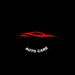 Car logo design template