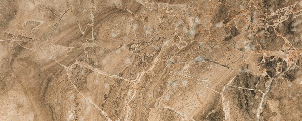 Panorama of Abstract brown marble texture background for design