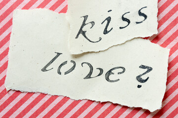 the words 