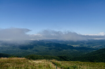 Bieszczady Wielka Rawka Panorama 