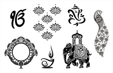 Hindu icons , cultural heritage , India , Asia	