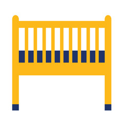 Minimalist Baby Box - Amazing vector illustration of a baby box suitable for design asset, decoration, cradle clip art, animation, mobile app, website and illustration in general - Vector Illustration