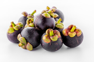 Mangosteen fresh fruit