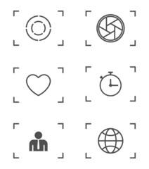 camera viewfinder icon