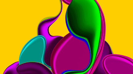 Creative painting colorful abstract on background, Abstract color gradient background design,