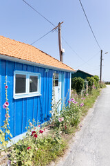 cabane de mer en bois