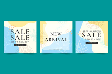 template sale collection