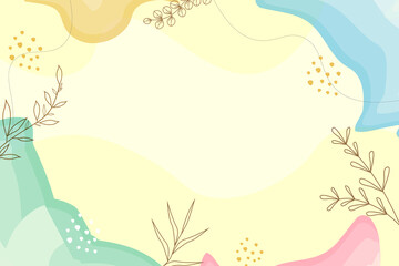 abstract minimalist hand drawn background