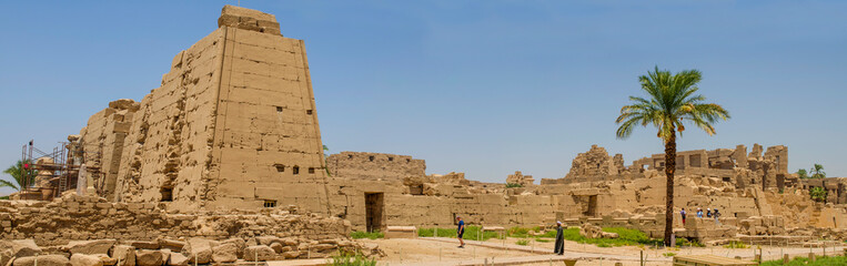 Ancient Luxor Temple, Egypt. Temple complex of Amon-Ra