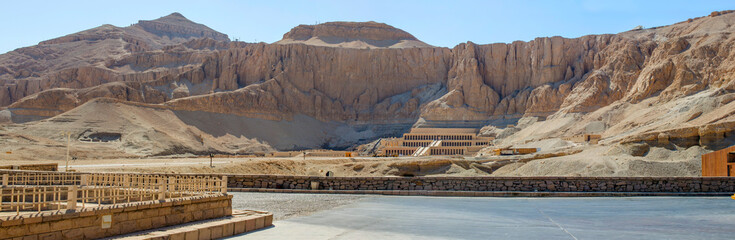 Memorial Temple of Hatshepsut in Deir El Bahri, Egypt