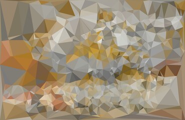 cubist triangular mosaic abstract backgrounds based on weathered grunge style brick wall