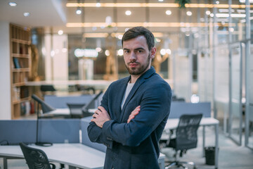 Portrait of a contemporary young businessman