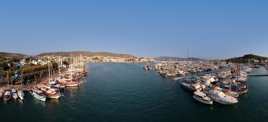 Jachthafen in Bodrum, Türkei