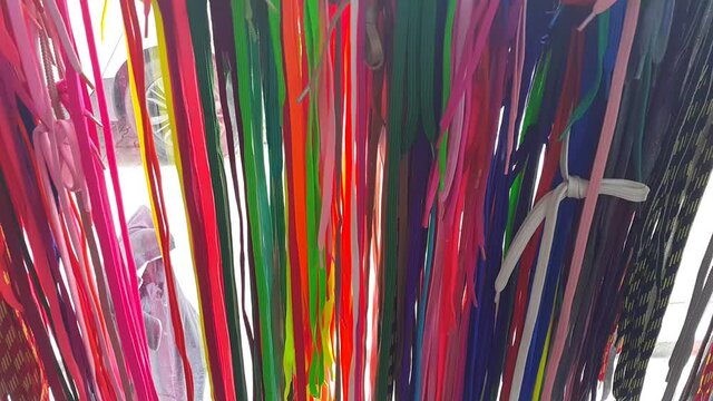 Threads of various colors