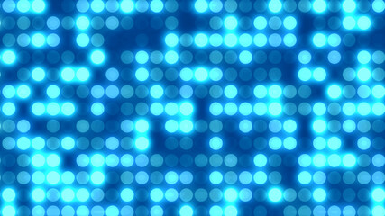 Abstract dot white blue pattern gradient texture technology background.