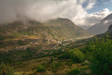 L'écot, col des Evettes, haute Maurienne, parc national de la Vanoise