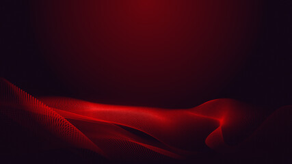 Abstract dot red purple gradient wave texture technology background.
