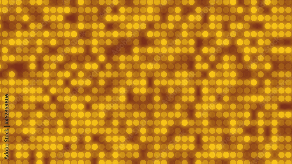 Poster abstract dot yellow orange color pattern gradient texture technology background.