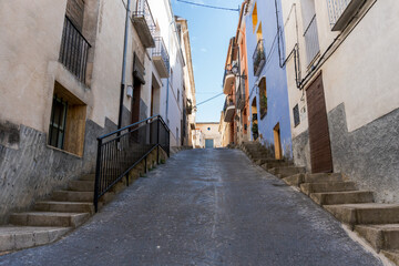 Fototapeta na wymiar narrow street in the town