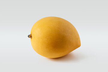 Sweet ripe mango with yellow skin