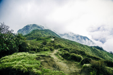 Beautiful landscape view - Mardi Route, Nepal