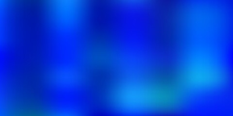 Fototapeta premium Light blue vector abstract blur background.