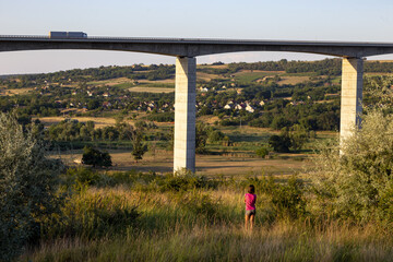 Talbrücke in Ungarn