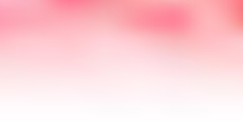 Light red vector abstract blur template.