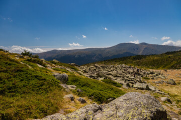 Amazing panoramic views over the Northern Mountain range of Madrid with the Peñalara mountains. This part has wonderful hikes starting the little village of Cotos.