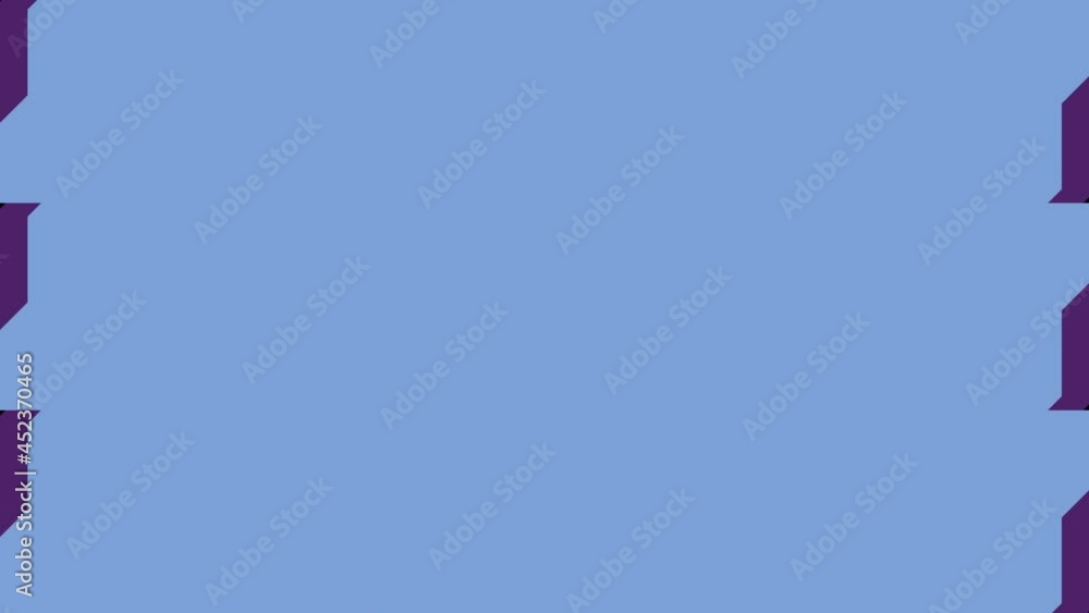 Aufkleber dynamic multicolor triangular tiles in simple pattern. flat design motion graphic animation in a sea