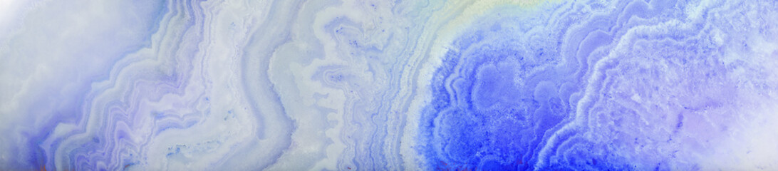 blue light color agate strip