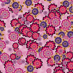 dsummer meadow seamless pattern