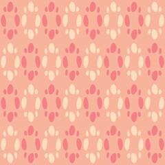 Rounded abstract seamless pattern - accent for any surfaces.