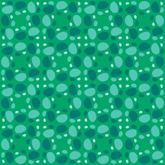 Rounded abstract seamless pattern - accent for any surfaces.