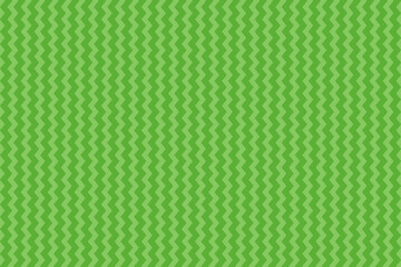 ギザギザのストライプ背景（緑）