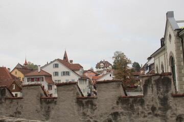 Obraz premium Zug Castle Museum Medieval town of Zug, Switzerland