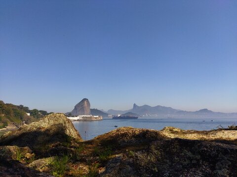 view from the top of the mountain