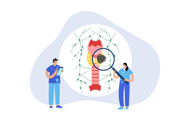 Thyroid cancer stages