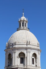 Coupole du Panthéon National portugais à Lisbonne, Portugal