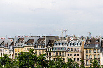 Fototapeta na wymiar Rooftops of Paris