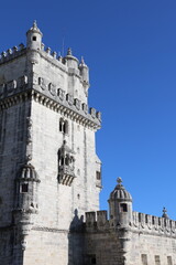 Fototapeta na wymiar La Tour de Belém à Lisbonne, Portugal