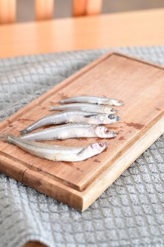 some cornalitos on a wooden board