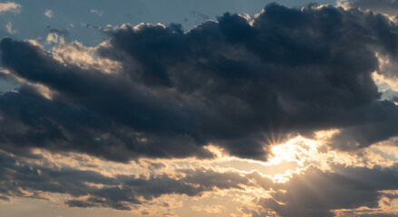 Dramatic sky - perfect for sky replacement - travel photography