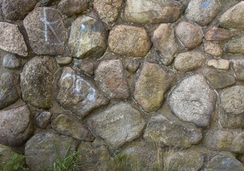 Graffiti Rock Wall