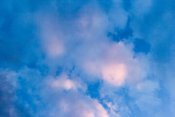 blue sky with clouds 0006