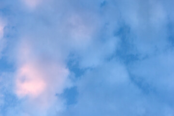 blue sky with clouds 0009