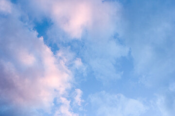 blue sky with clouds 0012